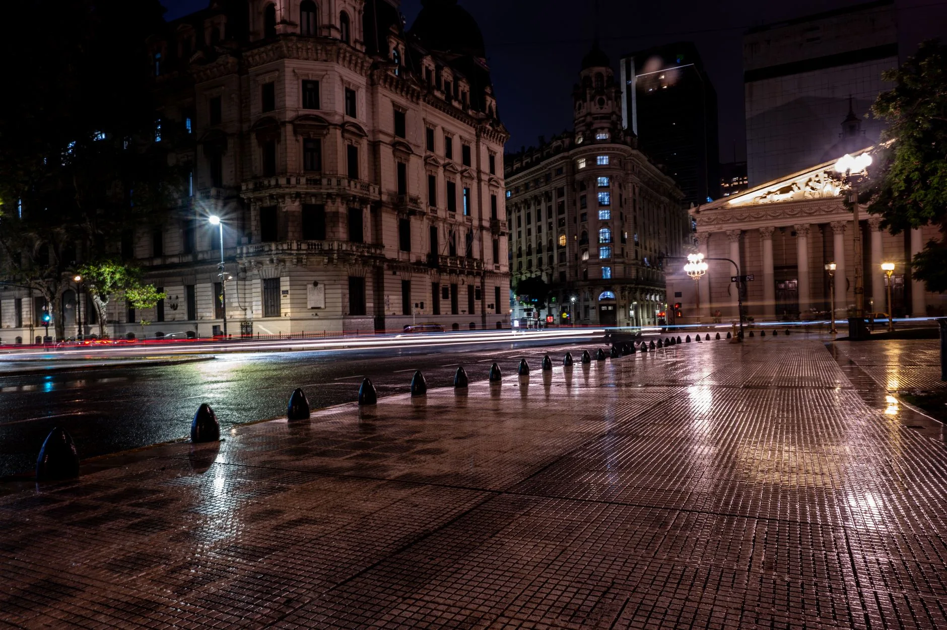 Vue nocturne de Buenos Aires, capitale de l'Argentine